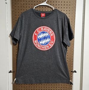 FC Bayern München Gray Short Sleeve Tee